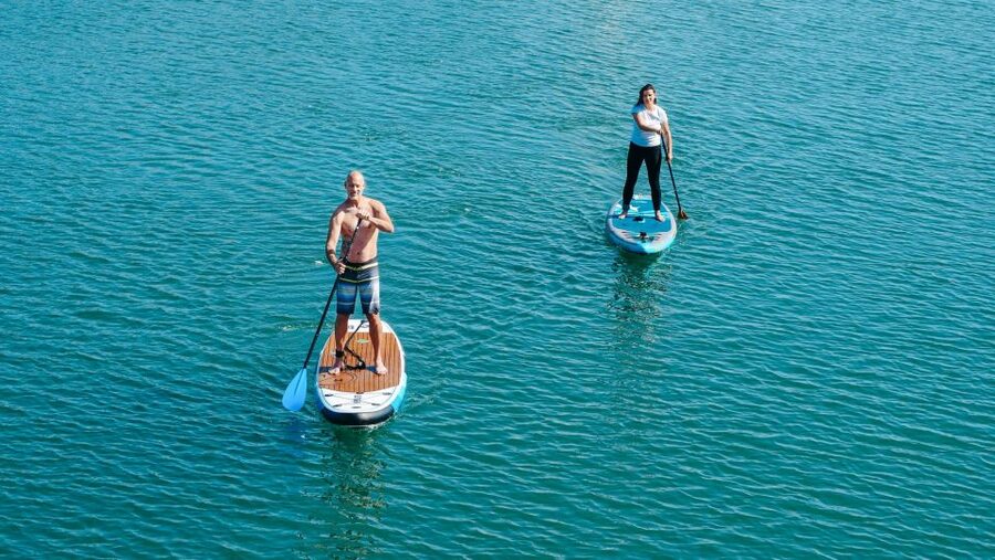 2-Hour Paddle Boarding Tour in Villefranche - Paddling the bay: Saint Jean Cap Ferrat from the waterline