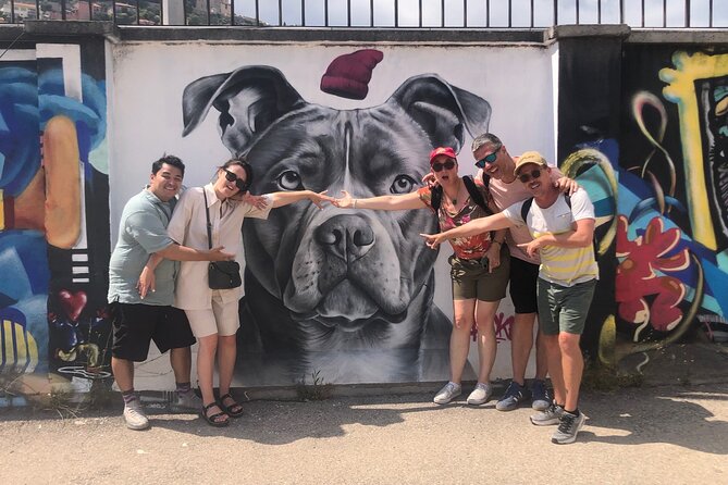 Artistic walk in Nice - Stop 2: Nice Acropolis Convention Center Wall of Street Art