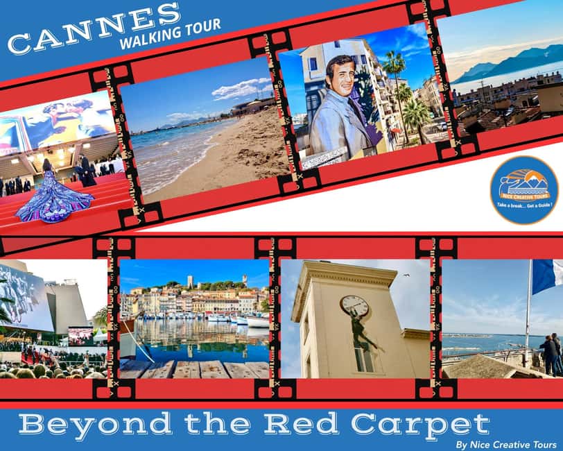 Cannes: Beyond the Red Carpet Walking Tour with Food & Wine - Palais des Festivals: Red Carpet Photos With Real Context
