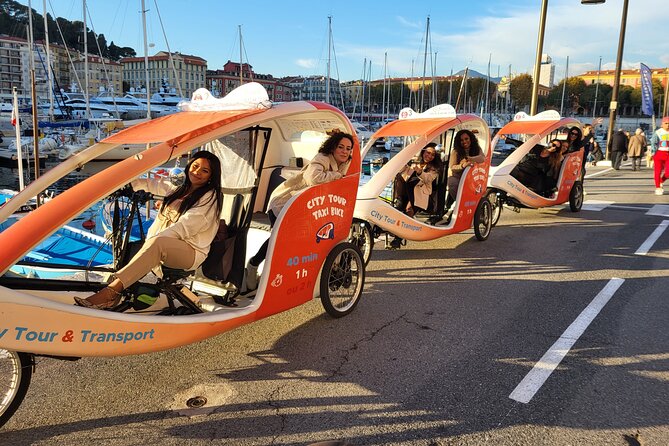 City Tour: Original tour of the city of Nice. - A 40-minute bike-taxi orientation that gets you oriented fast