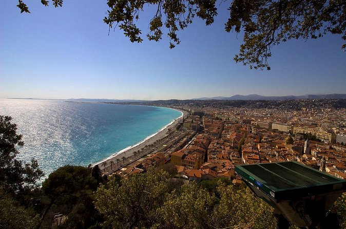 Discovery of the city of Nice by electric Méhari - Fort Mont-Alban for 360-degree panorama energy