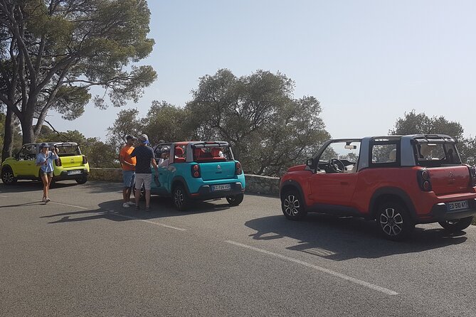 Drive a convertible along the coast and visit Eze and Fragonard - Electric convertible driving: the Riviera feel without the stress