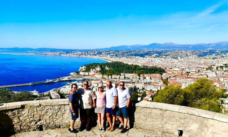 Ebike seaside by Nice: Fantastic Villefranche's Bay & Hill - Starting point in Nice: Place Garibaldi to the Port piers