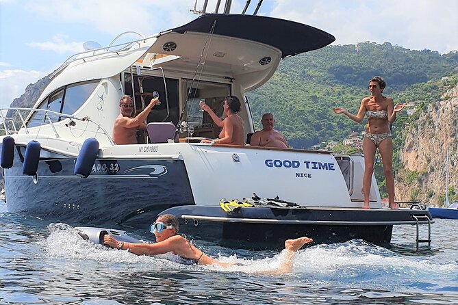 Exclusive cruise, swimming, Saint Jean Cap Ferrat, Nice, Eze - Riviera cruising from Saint-Jean-Cap-Ferrat Port