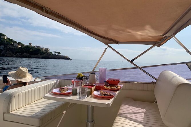 Exclusive Private Boat Tour on a Luxury Day Cruiser - Nice/Monaco - Food, drinks, and water time: what’s actually included