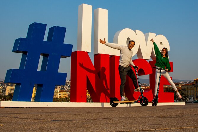 Excursion on electric scooter in Nice - The Unmissable - Stop 2: Port Lympia for Yachts and Historic Boats