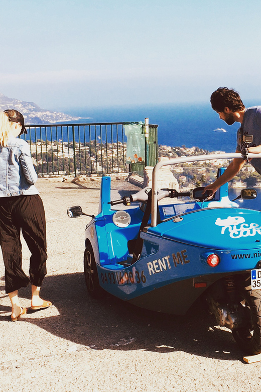 French Riviera Guided Tour by Exclusive Open Top Car - Why the open-top 3-wheel format beats the bus in Nice