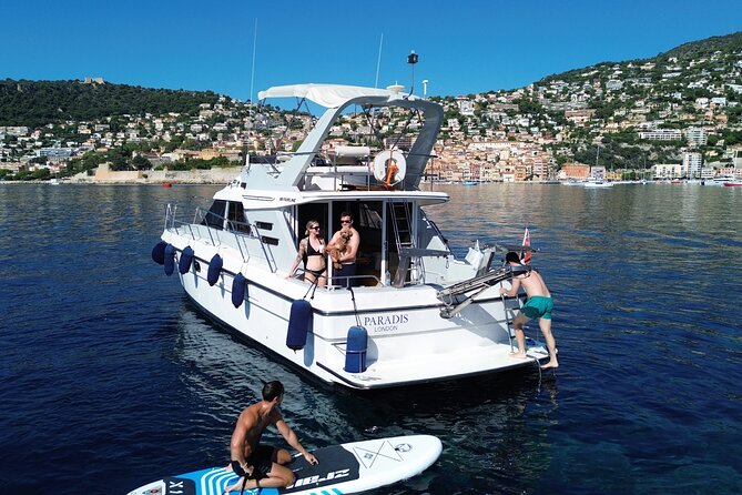 French Riviera Sunset Cruise - New Excursion for 2024! - Drinks, Music, and That Easygoing Evening Pace