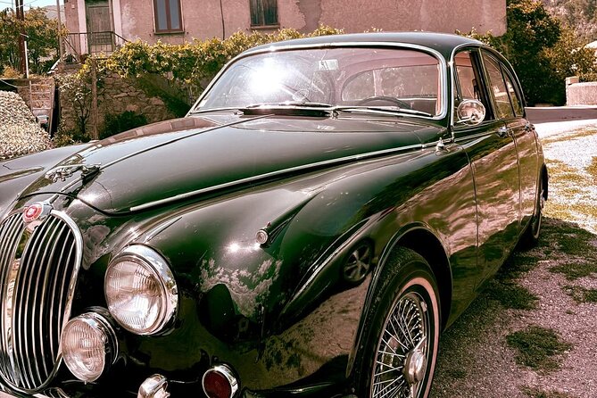 French Riviera Vintage Jaguar MK2 Tour with Scenic Stops - A Vintage Jaguar MK2 Ride Is the Whole Point