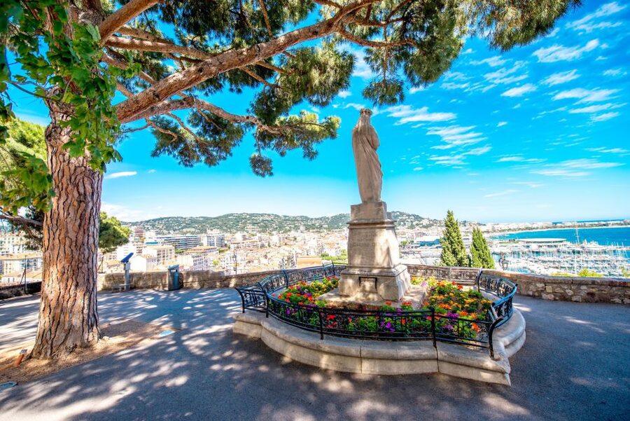 From Nice: Cannes, Antibes & St Paul de Vence Half-Day Tour - Cannes on Foot: Croisette Promenade and the Palace of Festivals Red Carpet