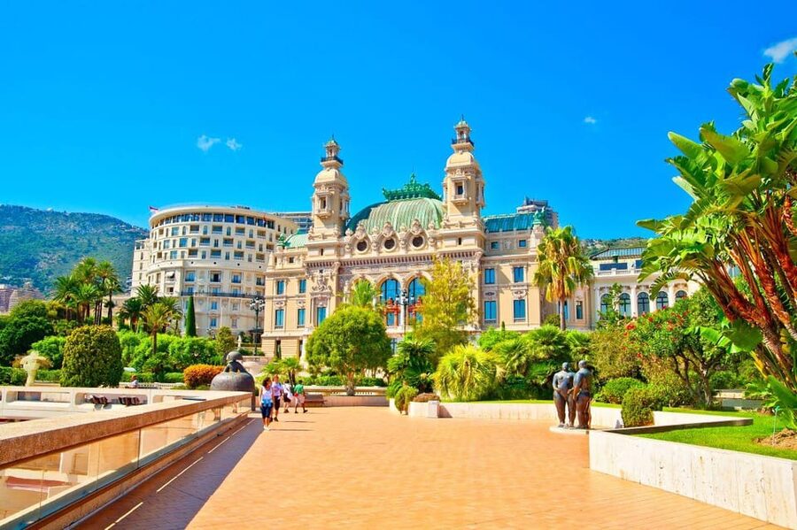 From Nice: Eze, Monaco and Monte Carlo Half Day Tour - Monte Carlo: Formula I Circuit Drive-By and Glamour Core