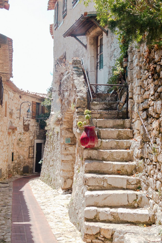 From Nice: Eze, Monaco, and Monte Carlo Half-Day Trip - Monaco Old Town: cathedral, casino area, and the F1 track line