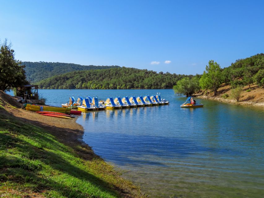 From Nice: Flower Fields & Saint Cassien Lake Full-Day Trip - Saut du Loup waterfalls and emerald pools: the “stop and look” moment