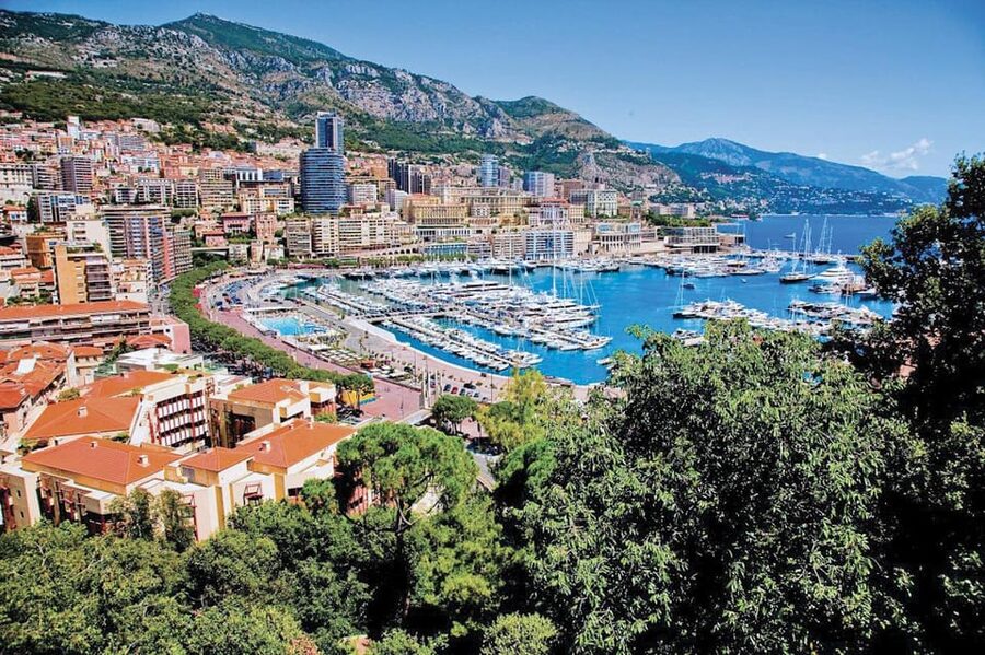 From Nice: half-day to Monaco, Monte-Carlo and Eze - Monaco old town and Place du Palais: the principality at street level