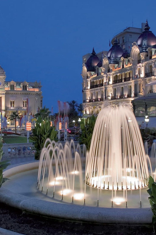 From Nice: Monaco Night Tour - Monte Carlo at night: where the money is the main attraction