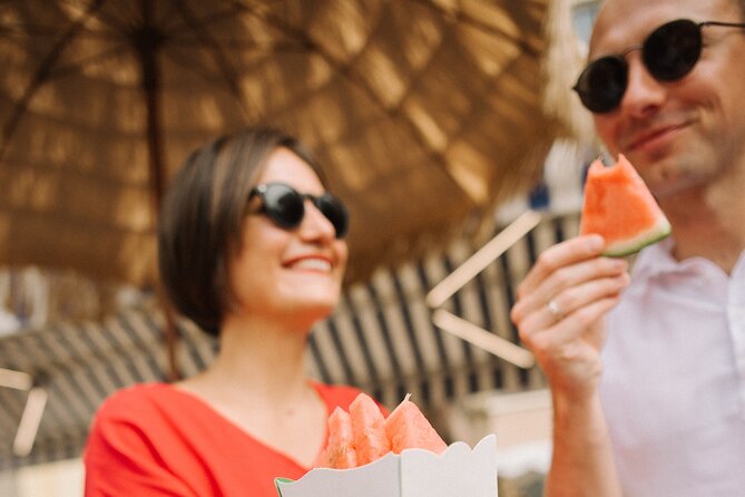 Gourmet Walking Tour with Lunch and Wine Pairing - Lunch à la niçoise plus three wine pairings: the payoff