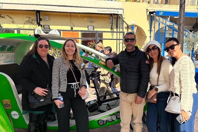 Guided Eco-Friendly Bike Taxi Tour from Nice - Palais de Justice and Place Rossetti: big squares, strong stories