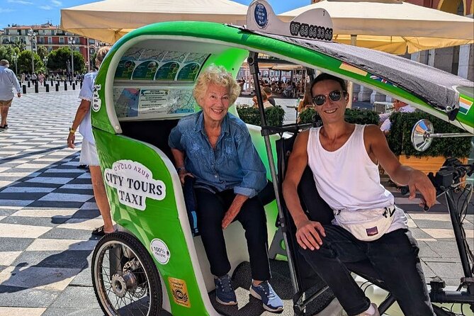 Guided Eco-Friendly Bike Taxi Tour from Nice - Old Town streets to Opera de Nice: the compact history route