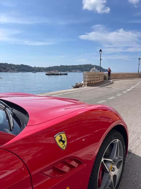 Guided Ferrari Tour: Monaco & Èze from Villefranche sur mer - Entering Monaco by the Grand Prix route in a Ferrari