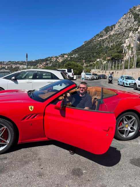 Guided Ferrari Tour: Monaco & Èze from Villefranche sur mer - The Villefranche start: quick break, then straight to the coast