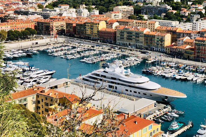 Guided Walking Tour in Nice France - Cours Saleya flowers and Place Rossetti: the Nice you can smell
