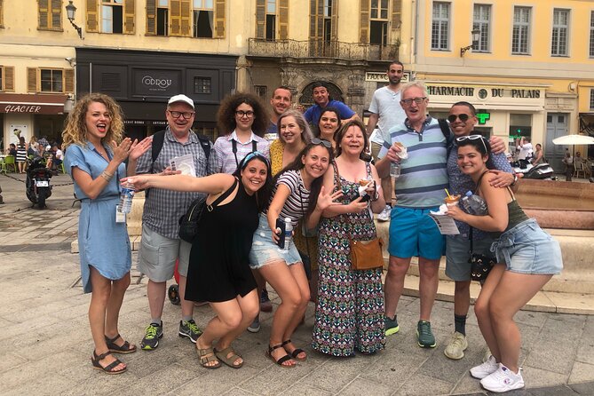 Half Day Afternoon Walking Food Tour with Dinner - Place Rossetti: Sainte-Reparate views and a quick taste start