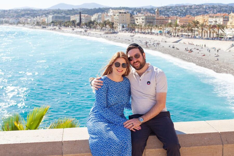 Individual photo walk in the Old Town of Nice - First stop: Place Massena and the Fontaine du Soleil