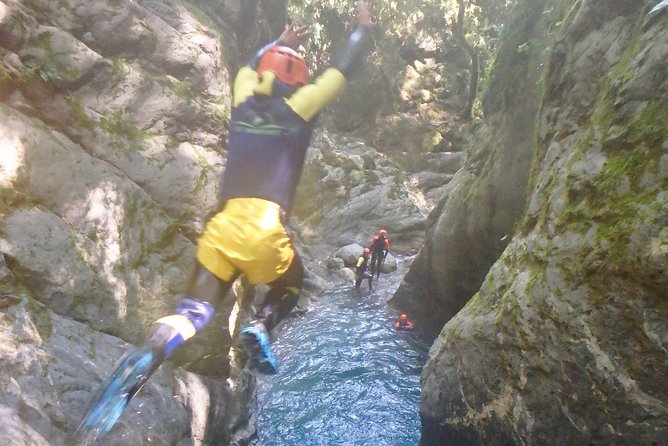 La Maglia Canyon - Inside the canyon: what the harness setup tells you