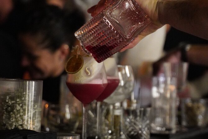 Masterclass Cocktail in a Sumptuous Bar in Nice - The Spirits Tasting Step (where you learn what to choose)
