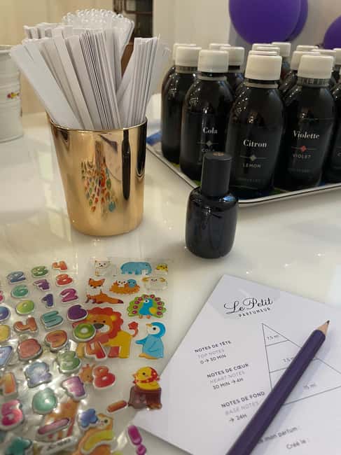 MOLINARD Parfums Nice: Perfume Workshop for Children - Smelling and matching: learning scents like a language