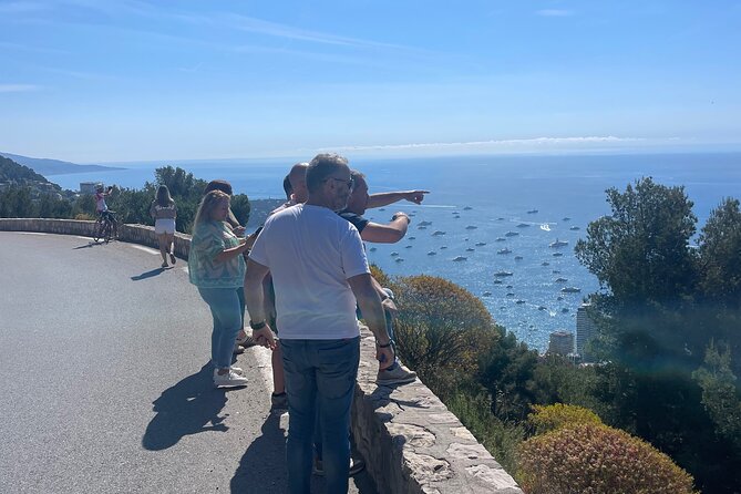 Monaco - Monte Carlo - Eze - From Villefranche Harbor-Small Group - Moyenne Corniche Photo Stop Over Villefranche and Cap-Ferrat