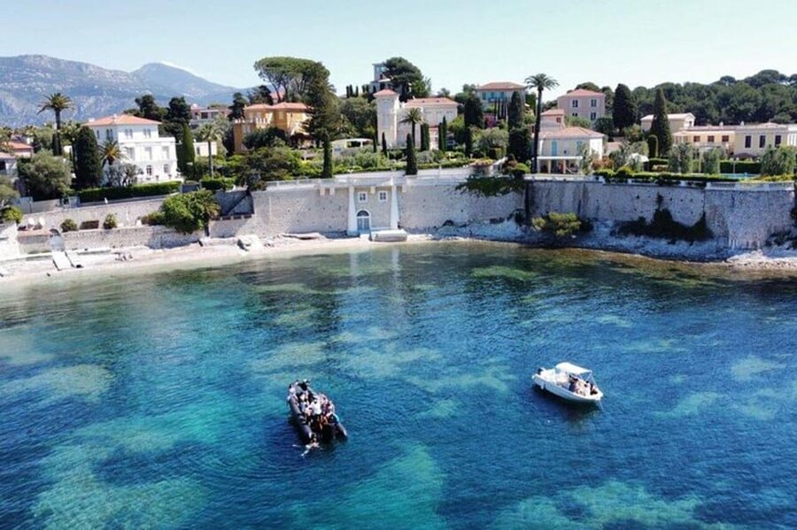 Nice: 1h30 nautical excursion to Cap Ferrat - Saint-Jean-Cap-Ferrat: coves, marine life, and villa viewpoints