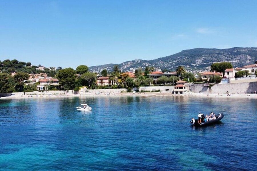 Nice: 1h30 nautical excursion to Cap Ferrat - The swim stop: plan for a short, unsupervised window