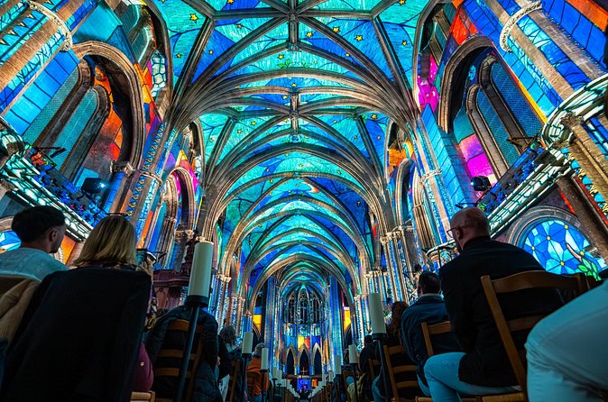 Nice Basilica: Immersive Sound and Light - LUMINISCENCE - Language: experiencing the story when the audio is French-only