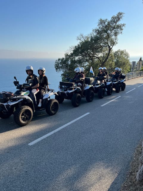 NICE BY ELECTRIC QUAD:panoramic tour from Nice - Nice Harbour break: a short stop that makes the route feel complete