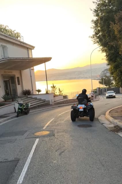 NICE BY ELECTRIC QUAD:panoramic tour from Nice - The guide factor (Leo): safety first, photos as a bonus