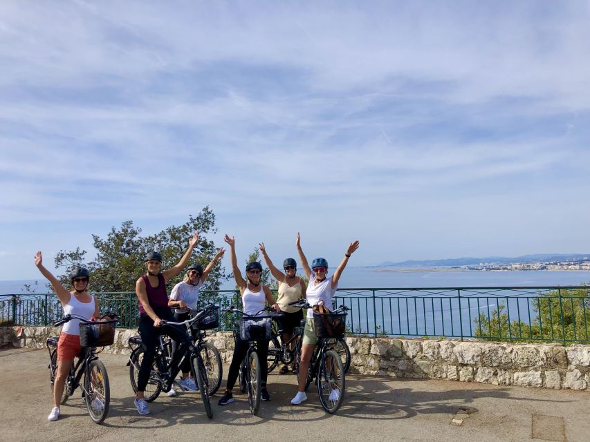 Nice: E-Bike City Highlights Tour - Neat photo stops at Quai des États-Unis and the in-between views