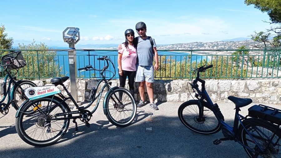 Nice: E-Bike City Highlights Tour - Le Negresco to La Chaise Bleue: learning Nice while you roll