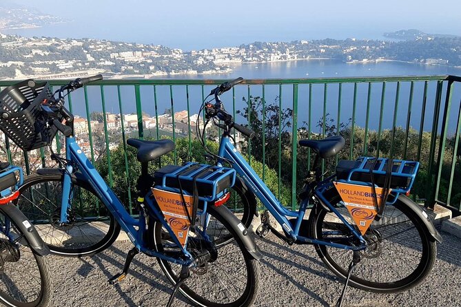 Nice: E-bike tour along the panoramic French Riviera - Meeting at Holland Bikes on Rue Blacas