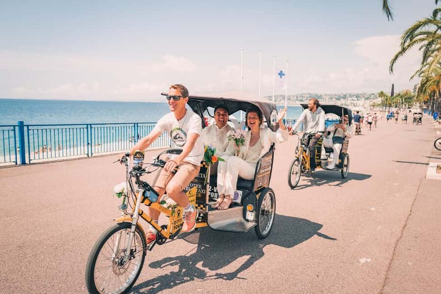 Nice: Electric Rickshaw City Tour with Local Guide - Le Negresco and the seaside stops: photos plus explanations