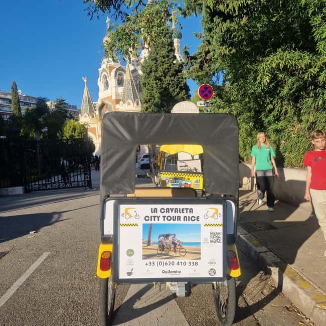 Nice: Electric Rickshaw City Tour with Local Guide - The center-city finale: Verdun Avenue, Victor Hugo, and the Russian church option