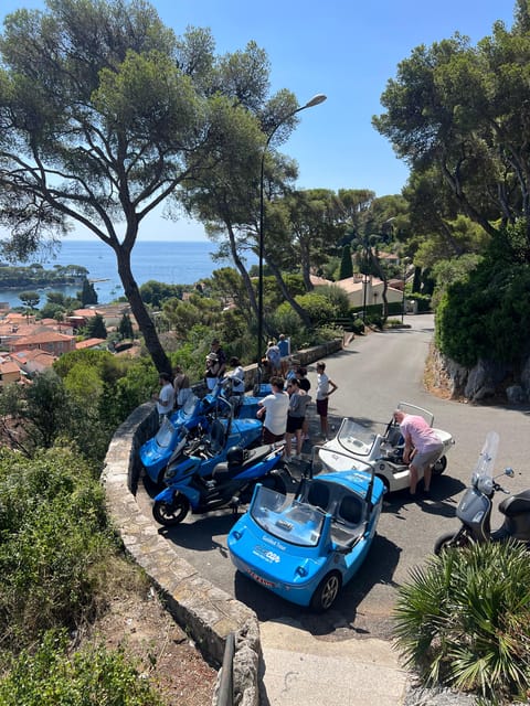 Nice: Exclusive Guided Tour in a One-of-a-Kind Electric Car - Stop 4: Villefranche-sur-Mer and the only sand beach in the area