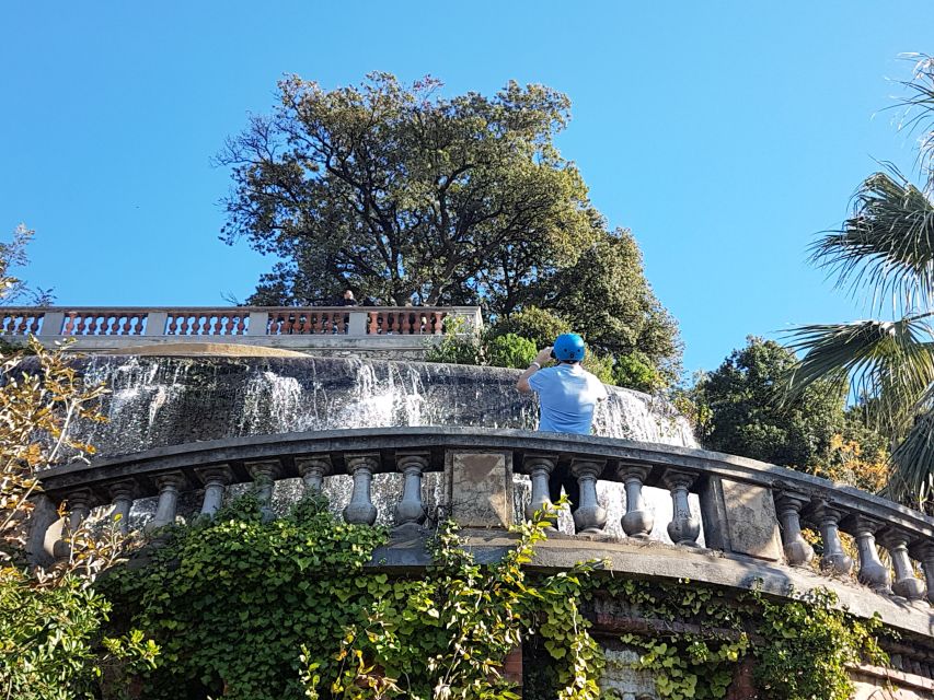 Nice: Grand Tour by Segway - Castle Hill’s 40-Minute Break: Gardens, Waterfall, and Bay Views