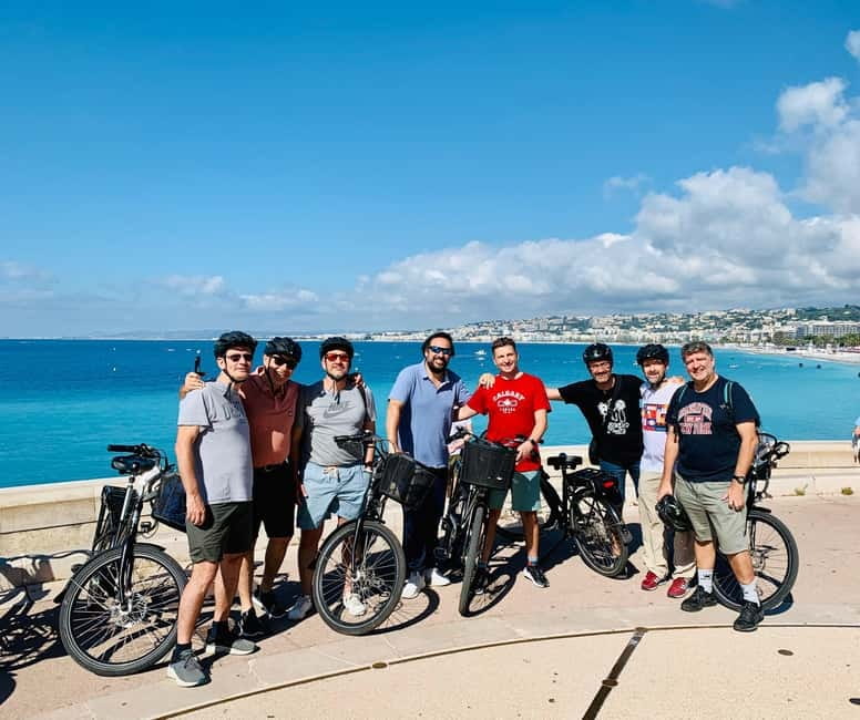 Nice: Guided E-Bike Tour with Castle Hill - Promenade des Anglais to the first iconic photo stops
