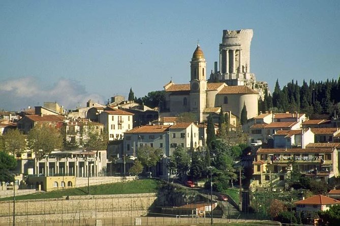 Nice: Italian Market, Eze, and Turbie Tour. - La Turbie and the Monaco Overlook: Trophée des Alpes and Monument Ruins
