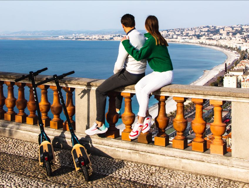 Nice: Must-Sees Electric Scooter Tour - #IloveNICE and the seaside sunset finale