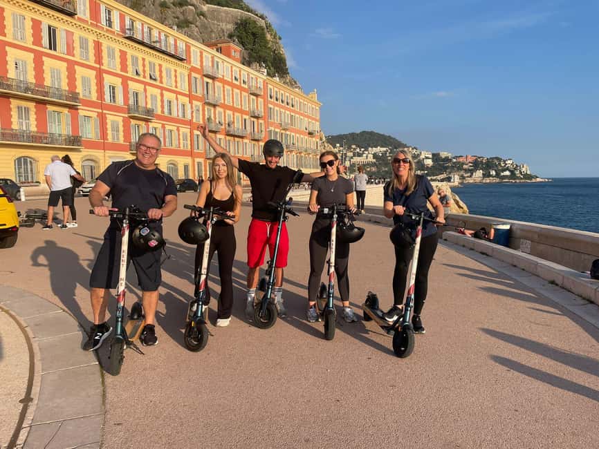 Nice: Must-Sees Electric Scooter Tour - Start at 7 Av. Villermont and get equipped quickly