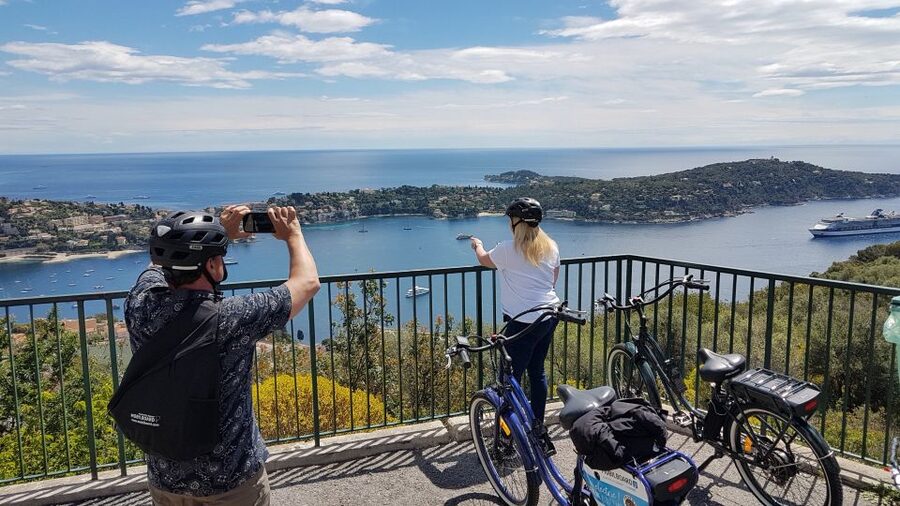 Nice: Panoramic French Riviera E-Bike Tour - The Nice harbour stretch: yachts, memorials, and sea views that actually change