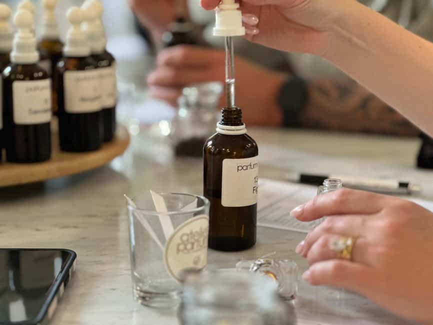 Nice: Perfume Creation Workshop - Reordering your formula: the part that turns a class into a lasting product