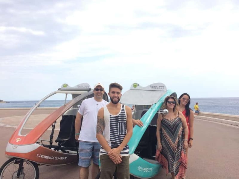 Nice: private guided Tour by electric taxi bike - Price and value: what $123 per group buys you in real terms